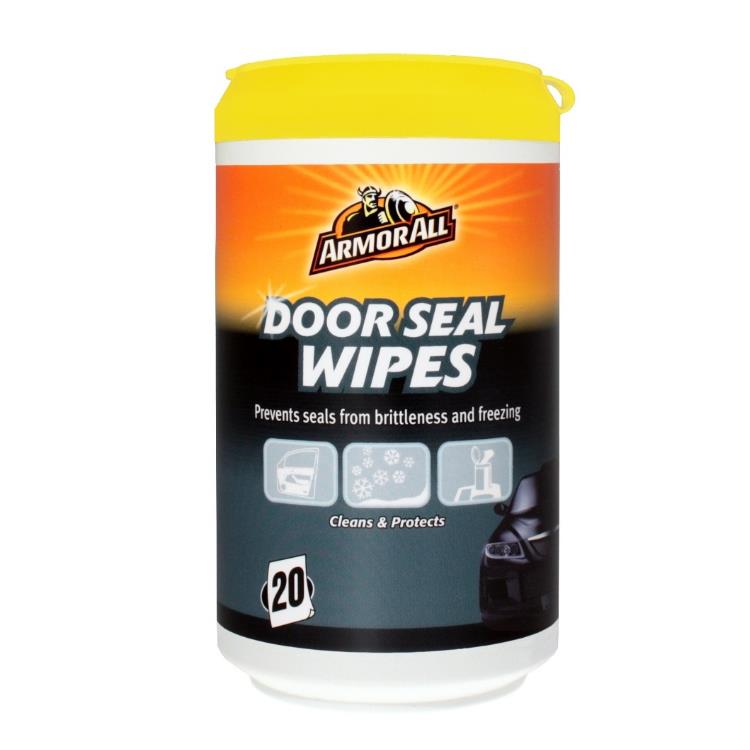 Armor All Мокри кърпи за гумени уплътнения Door Seal Wipes (20 броя)