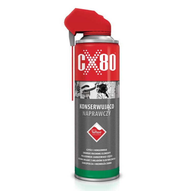 CX80 Спрей за смазване Teflon Duo-Spray 500 мл