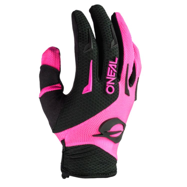  O'Neal Дамски Мотокрос ръкавици Element Black 2021 (Black/Pink)