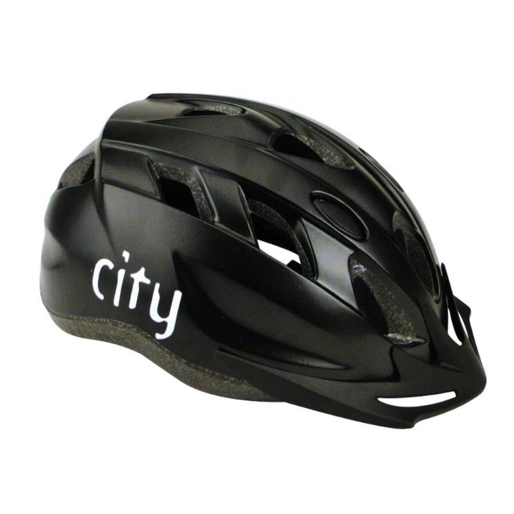 proFex Каска за велосипед City (черна)