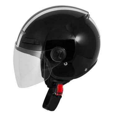 A-Pro Каска за скутер Fever Black (Open Face)
