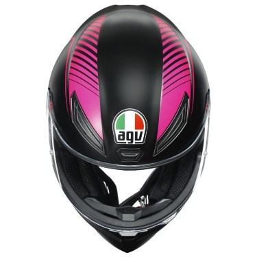 AGV Каска за Мото K1 Warmup Black / Pink (Full Face)