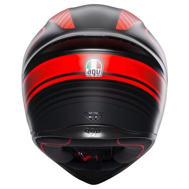 AGV Каска за Мото K1 Warmup Black / Red (Full Face)