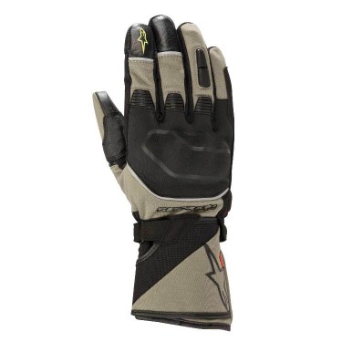 Alpinestars Кожени Мото Ръкавици Andes Touring Outdry (Black/Green)