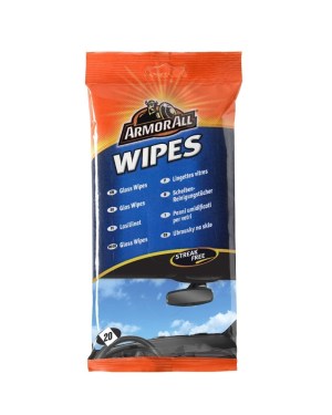 Мокри кърпи за стъкло Armor All Glass Wipes (20 броя)