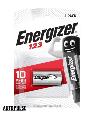 Батерия Energizer 123 Lithium 3V (1500mAh) 1 бр.