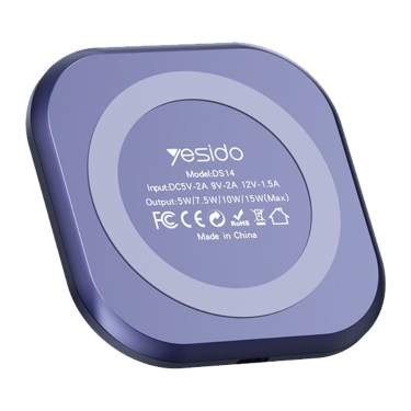 Безжично зарядно устройство YESIDO DS14 (до 15W)