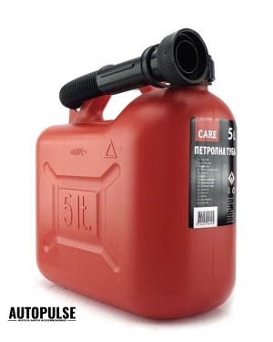 Туба за гориво 5 литра (пластмасова) Care 