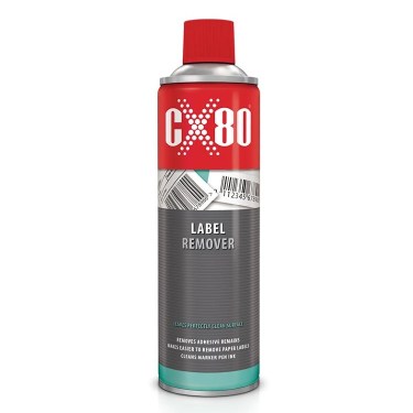 CX80 Спрей за премахване на стикери и лепенки Label Remover 500 ml