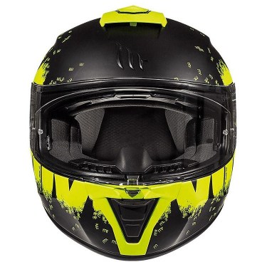 MT Helmets Мото Каска Blade 2 Oberon Matt Black/Fluo Yellow (интегрална)