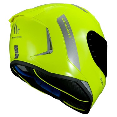 Каска за Мотор MT Helmets Revenge 2 Solid A3 Gloss Fluor Yellow