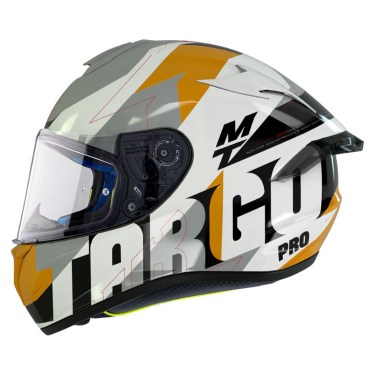 MT Каска за Мотор Targo Pro Biger Gloss Pearl Yellow