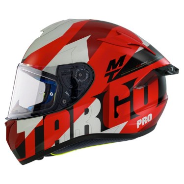 MT Каска за Мотор Targo Pro Biger Matt Red