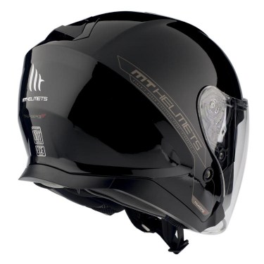 Каска за Мотор MT Helmets Thunder 3 SV Solid A1 Gloss Black (градска)