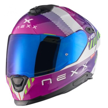 NEXX Каска за мотор Y100R Fade Purple White