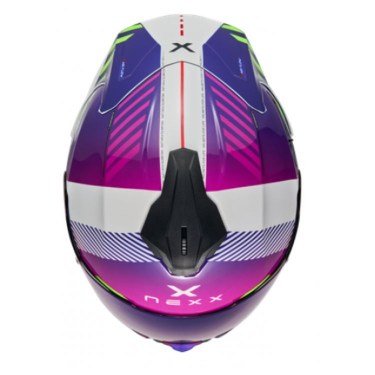 NEXX Каска за мотор Y100R Fade Purple White