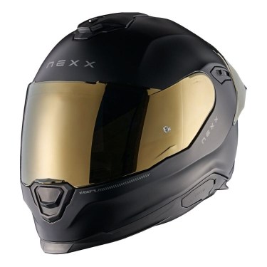 NEXX Каска за мотор Y100R Subsonic Black Gold Matt