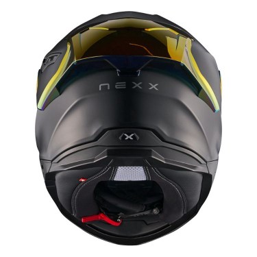 NEXX Каска за мотор Y100R Subsonic Black Red Matt