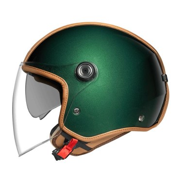 NEXX Каска за скутер Y.10 Midtown Green Camel