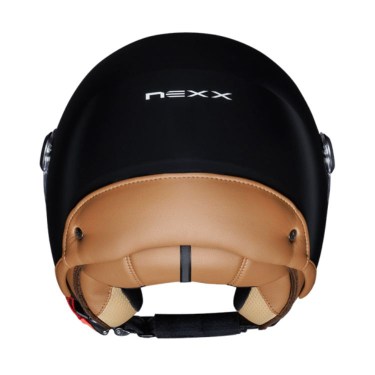 NEXX Каска за скутер Y.10 Sunny Black Matt Caramel