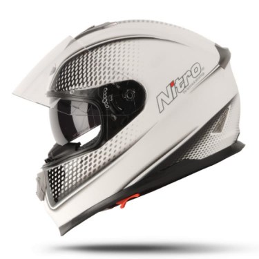 Nitro Каска за мотор NP1100-F DVS Synapse White (Full Face)