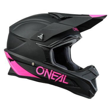 O'Neal Мотокрос Каска 1Series Solid Black/Pink