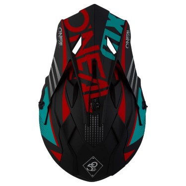ONeal Мотокрос Каска 2 Series Spyde 2.0 (Black / Teal / Red) 2020