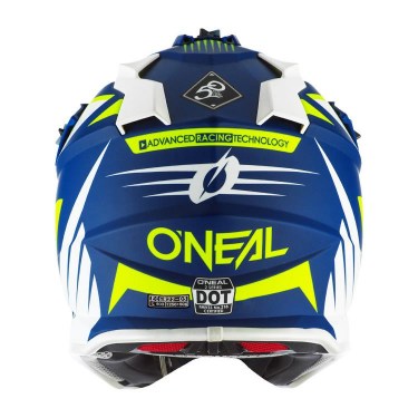 ONeal Мотокрос Каска 2 Series Spyde 2.0 (Blue / Neon Yellow) 2020