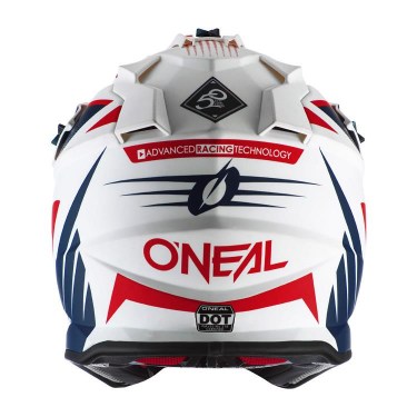 ONeal Мотокрос Каска 2 Series Spyde 2.0 (White / Blue / Red)