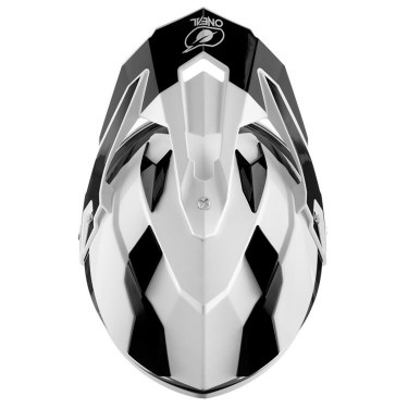 O'Neal Каска за мотокрос Sierra II R (Black / White)