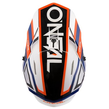 O'Neal Мотокрос каска 3 Series Vision (White/Black/Orange)