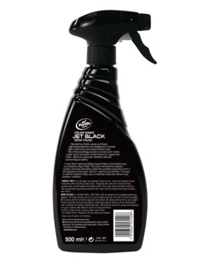 Полираща паста за черни бои Turtle Wax Hybrid Jet Black Spray Polish 500 ml 