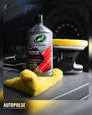 Препарат за премахване на драскотини и полиране Turtle Wax Hybrid Solutions Ceramic Polish & Wax 500 ml
