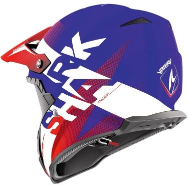 Shark Каска за Мотокрос Varial Anger (Blue/Red/White)