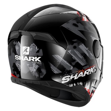 Shark Каска за Мотор D-Skwal 2 Penxa (Black/Red)