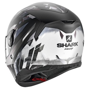 Shark Каска за Мотор D-Skwal Kanhji (Grey/Black/White)