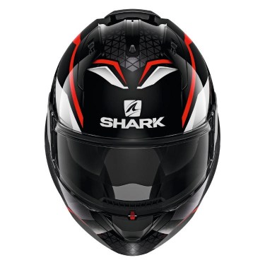 Shark Каска за Мотор Evo-ES Yari Flip-Up (Black/Grey/Red)