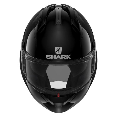 Shark Каска за Мотор Evo-GT Flip-Up Blank Black (отваряща се)