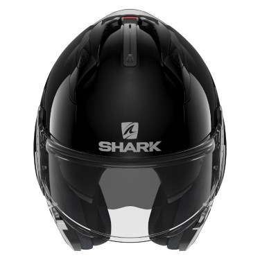 Shark Каска за Мотор Evo-GT Flip-Up Blank Black (отваряща се)