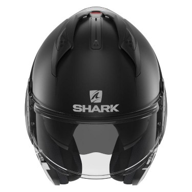 Shark Каска за Мотор Evo-GT Flip-Up Blank Black Matt (отваряща се)