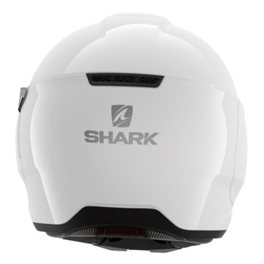 Shark Каска за Мотор Evojet Blank White (отваряща се)