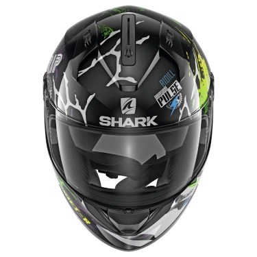 Shark Каска за Мотор Ridill Drift-R (Black/Green)