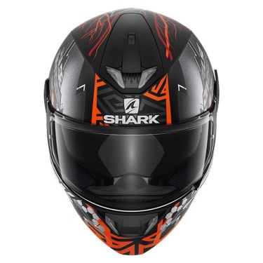Shark Каска за Мотор Skwal 2.2 Noxxys (Black Matt/Orange)