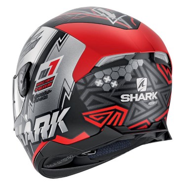 Shark Каска за Мотор Skwal 2.2 Noxxys (Black Matt/Red)