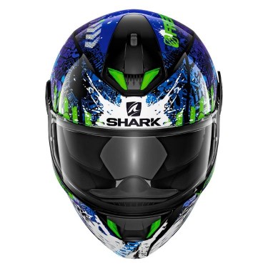 Shark Каска за Мотор Skwal 2.2 Switch Riders 2 (Black/Green/Blue)