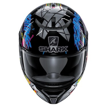 Shark Каска за Мотор Spartan 1.2 Lorenzo Catalunya GP Black/Blue (Full Face)