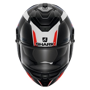 Shark Каска за Мотор Spartan GT Carbon Tracker (Black/White/Red)