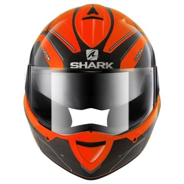 Shark Каска за Мотор Evoline Series 3 Hataum (Black/Orange)