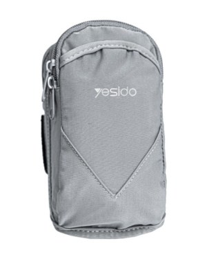 Спортна Чанта за Ръка YESIDO WB12 (Сива) Водоустойчива