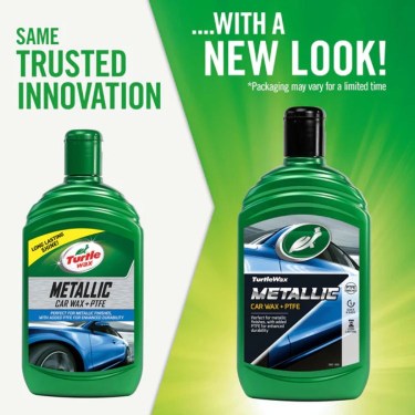 Turtle Wax Полираща вакса Metallic Car Wax + PTFE - 500 мл
